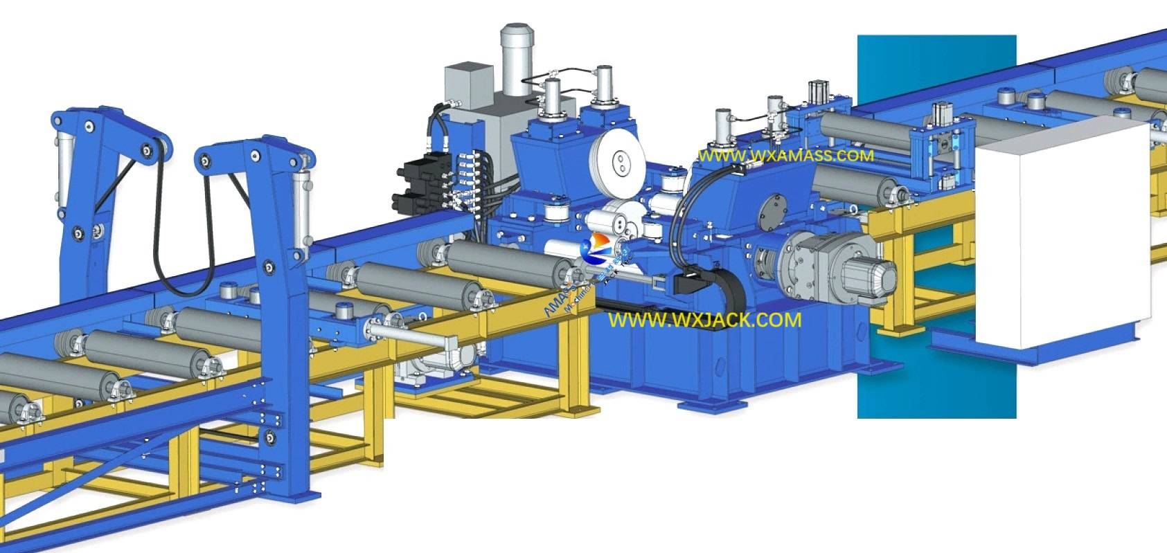 Máquina redondeadora de bordes de vigas Fig5 H