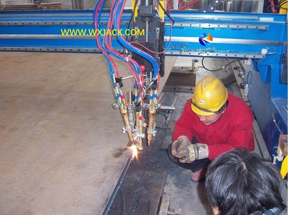 Máquina de corte de placa triple CG5000 CG5000 CG5000 CNC para biselado de borde