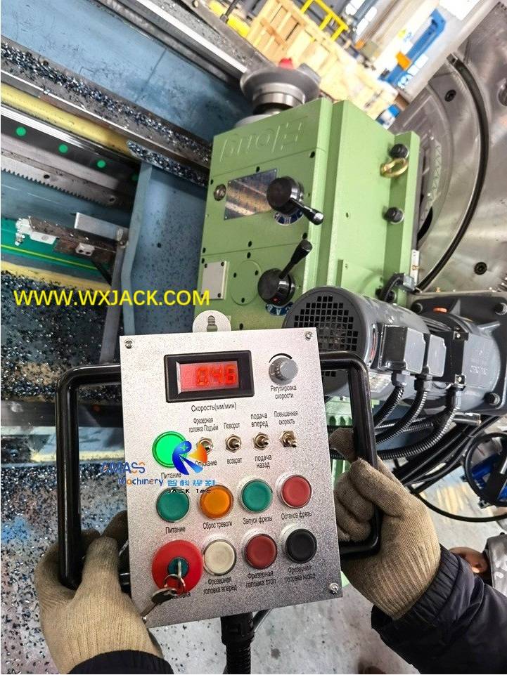 Alcance de ángulo de 90 ° SXBJ-125 Máquina de molienda de borde grande