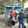 Máquina de soldadura de costura longitudinal de la varilla de móvil de pórtico LHD
