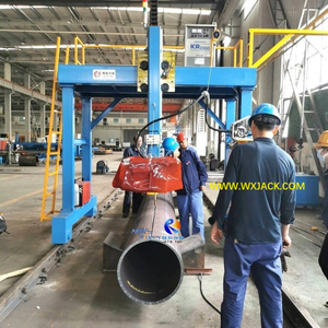 Máquina de soldadura de costura longitudinal de la varilla de móvil de pórtico LHD