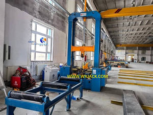 Máquina de ensamblaje de haz de H de tamaño z15/z18/z20 convencional con soldadura por tachuela