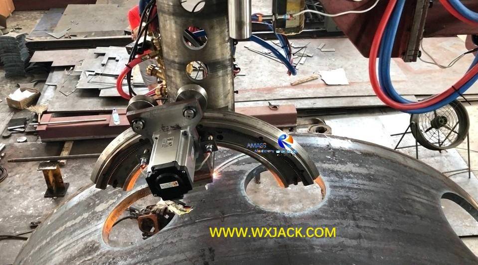 7 eje 3000/9 Máquina de corte CNC de servicio pesado y plasma CNC