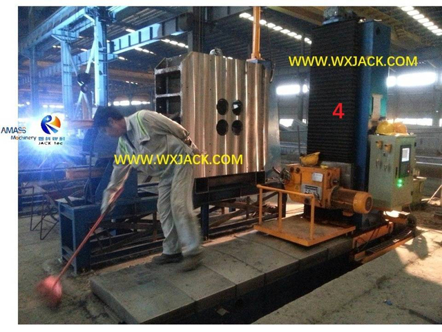 4 tubería CNC IH Máquina de fresado de la cara del extremo del haz 66