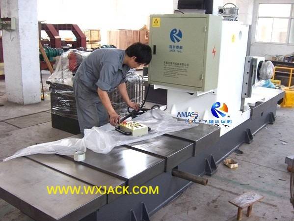 Fig1 Estructura de acero H Máquina de fresado de la cara del extremo del haz 95 100_8810