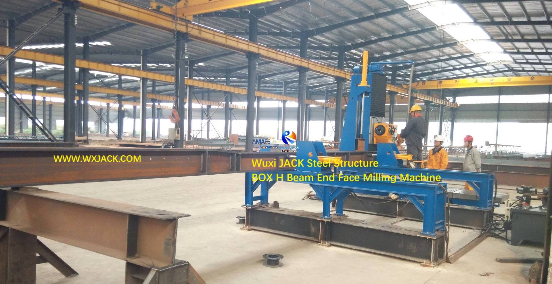 1 Steel Structure I BOX H Beam Face End Milling Machine 130
