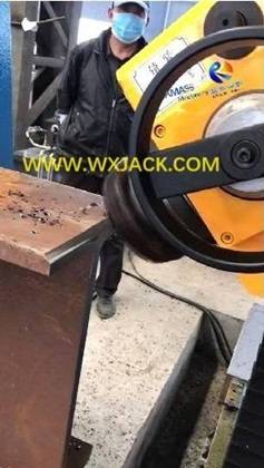 Fig8 Estructura de acero H Máquina de fresado de la cara del extremo del haz 3 3