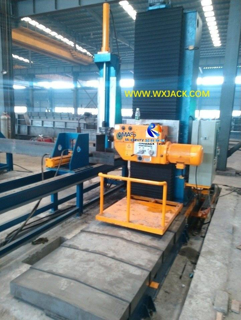 3 Estructura de acero H Box Beam End Fresh Machine 119