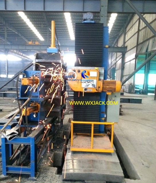 4 Caja de estructura de acero H Beam CNC End Fresh Machine 18