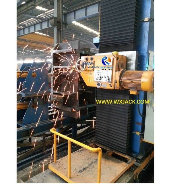 10 CNC de estructura de acero Box H Máquina de fresado de la cara del extremo del haz 1 1