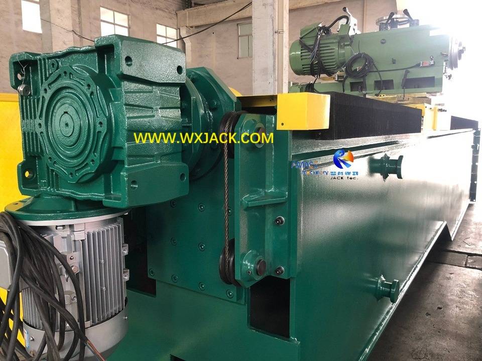 2 Heavy duty Large Steel Structure BOX I H Beam End Face Milling Machine 76