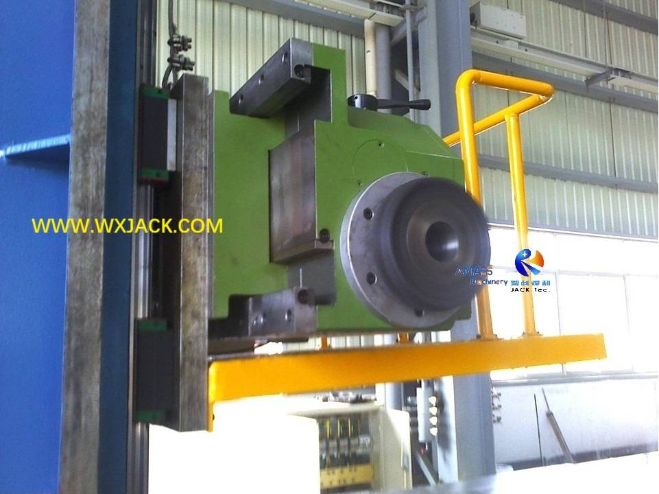 6 Heavy duty Large Steel Structure BOX I H Beam End Face Milling Machine 75