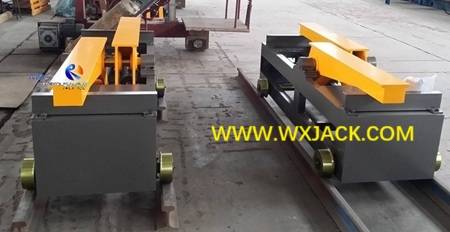 FIG7 Caja de estructura de acero de accionamiento hidráulico H Viga de rotación móvil Cart 4 2