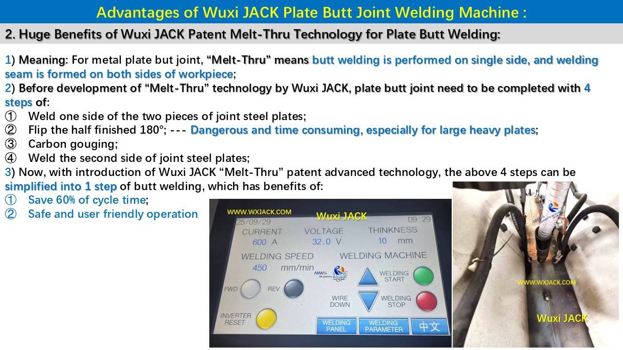 Máquina soldadora a tope plana de 2 placas de acero