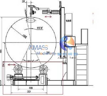 Máquina cortadora de intersecciones de tubos CNC Fig3