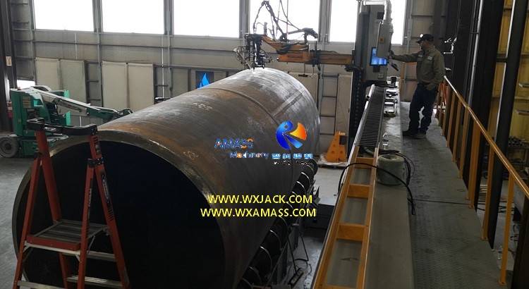 Máquina cortadora de tubos CNC grande de llama y plasma 3000/6 de 5 ejes