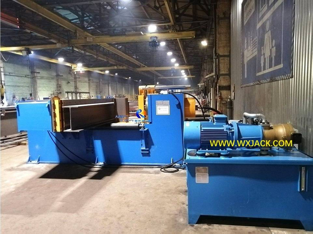 4 M&aacute;quina enderezadora longitudinal de vigas H hidr&aacute;ulicas 7