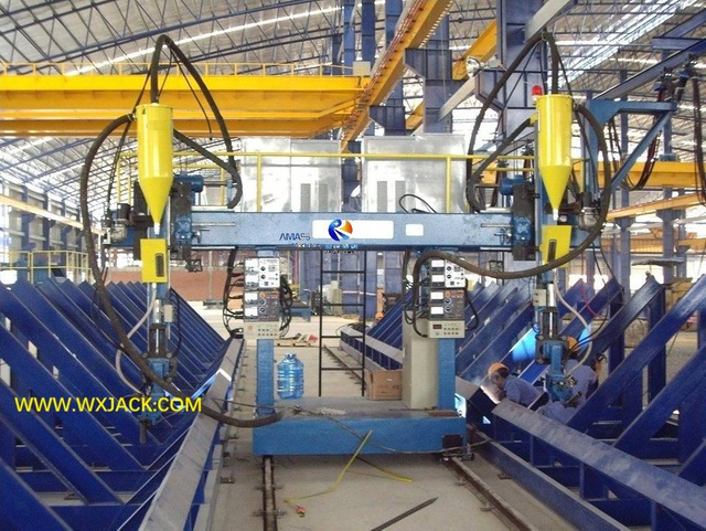4 M&aacute;quina soldadora de p&oacute;rtico para vigas IH 6