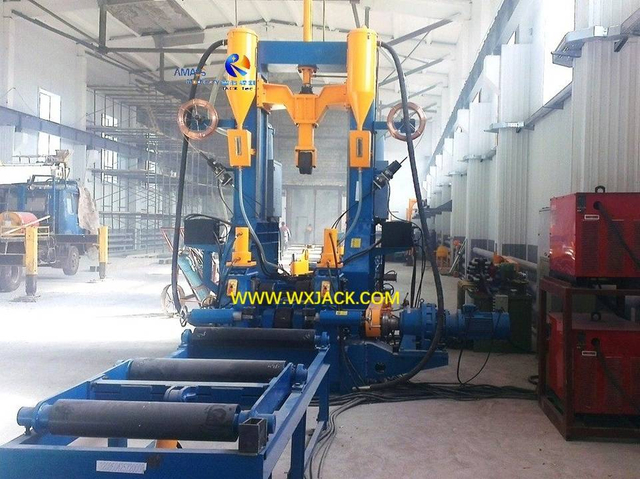 4 M&aacute;quina soldadora de vigas H tres en uno 34