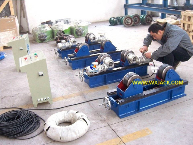 6 Tornillo gu&iacute;a para ajustar el rotador de soldadura, rodillo giratorio 1B 100_8591