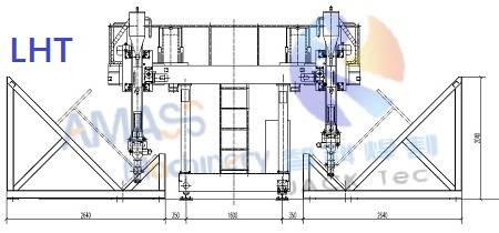 Máquina soldadora de sierra de pórtico para vigas Fig2 IH LHT