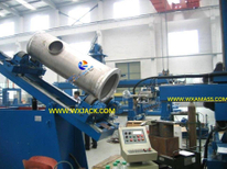 Tres en una tubería de operación integral de la brida de la brida MIG Centro de soldadura