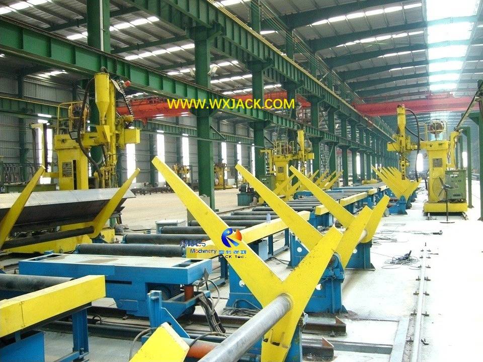 Máquina de soldadura de arco de arco sumergido de la columna LHC Tipo H