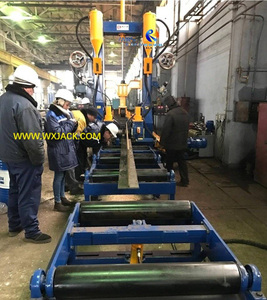Estructura de acero de producción automática H máquina de haz para fabricación