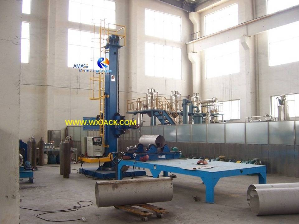 Manipulador de soldadura de deslizamiento cruzado de columna fija de LHz para soldadura por tanque