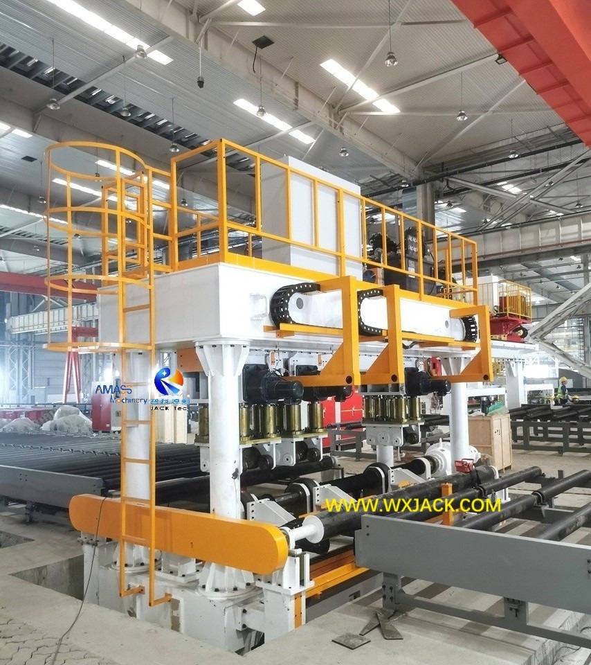 J16 Máquina de alisado de placa de refuerzo de ángulo reforzado para construcción naval