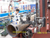 Medio de control sofisticado CP6-1400/15 Máquina de corte de intersección de tubería CNC