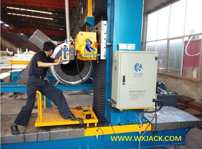 FIG6 Máquina de fresado de la cara del extremo de la tubería 34