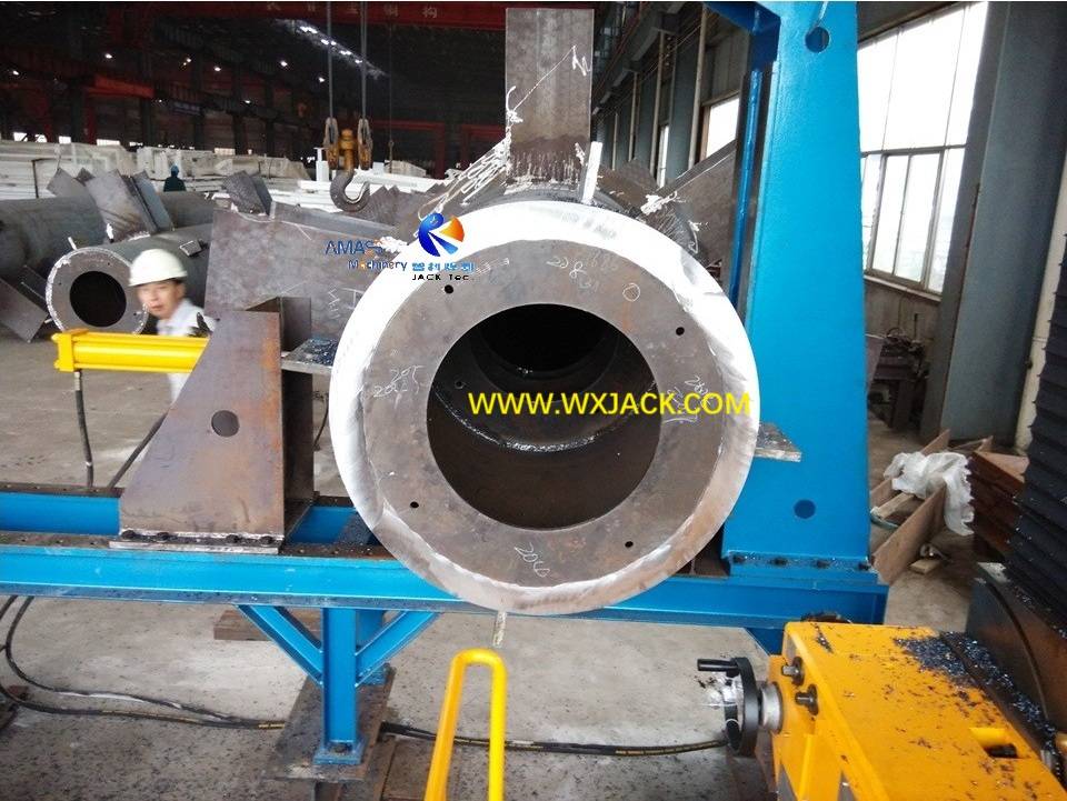 6 Steel Beam Pipe End Face Milling Machine 85