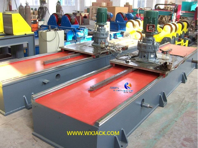 1 caja de estructura de acero H M&aacute;quina de fresado de la cara del extremo de la viga 51 100_7565