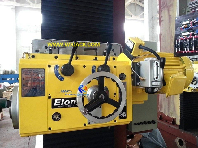 3 Caja de estructura de acero H M&aacute;quina de fresado de la cara del extremo de la viga 2