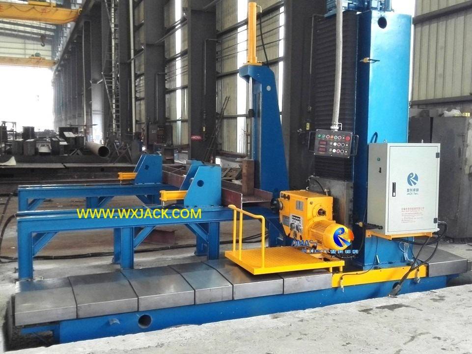 H máquina de fresado de la cara del extremo del haz h