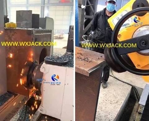 FIG4 Estructura de acero End de la viga Firora de la cartera 17