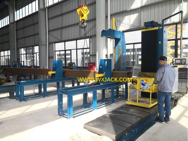 2 CNC H Box Beam End Fresh Machine 152