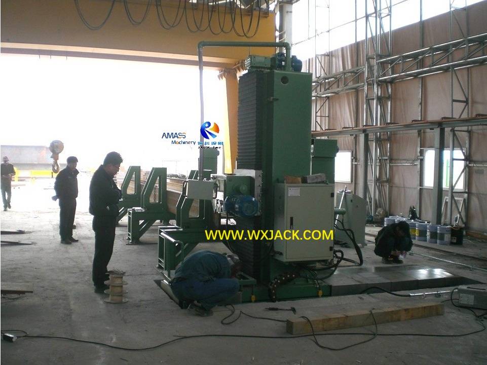 DX1530 Estructura de soldadura Máquina del extremo para el extremo para piezas largas 