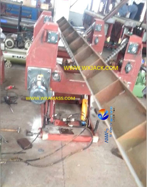 Manipulador de 5 cadenas, equipo de volteo tipo cadena, plataforma giratoria