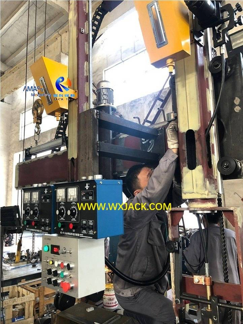 M&aacute;quina de soldadura con sierra de p&oacute;rtico para vigas IH de 2 CAJAS 73 IMG_1336