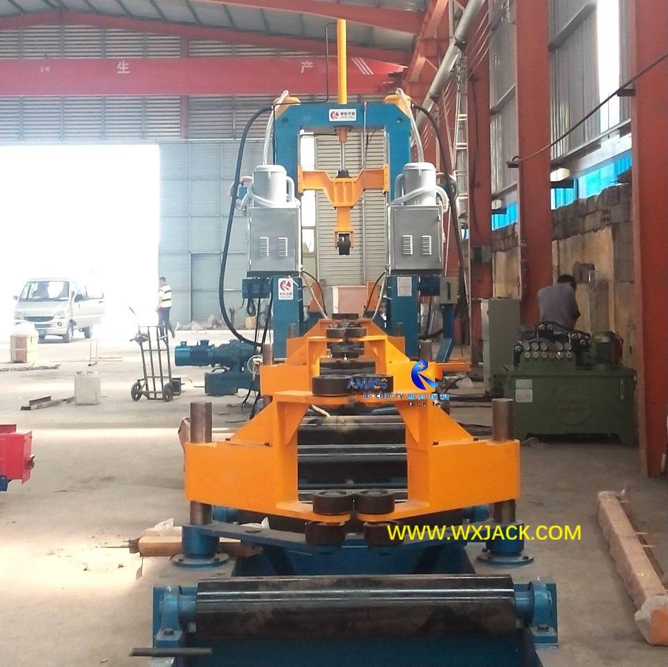 Tres en una máquina de soldadura de haz de haz