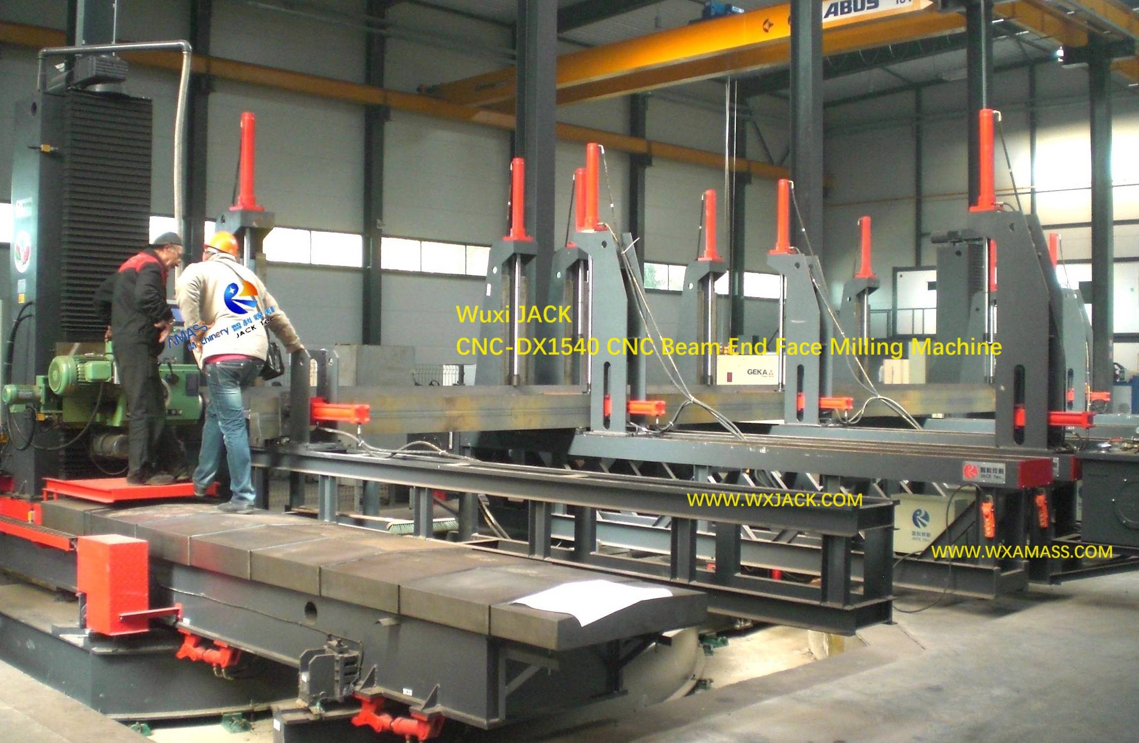 0 Steel Structure BOX H I Beam End Face Milling Machine 131