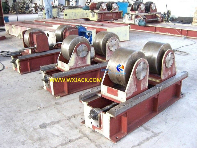 7 Ajuste del husillo Rotador de soldadura Rodillo giratorio 1 100_7367