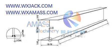 Fig6- Máquina de soldadura por arco sumergido con viga H 3 en 1 181