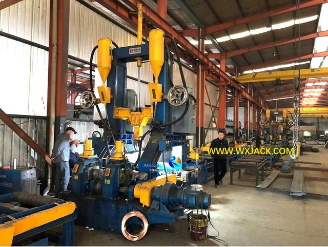 2 IH Beam 3 en 1 Línea de máquina de fabricación de soldadura 15