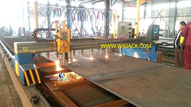 12 Máquina de corte de plasma de llama CNC 6a