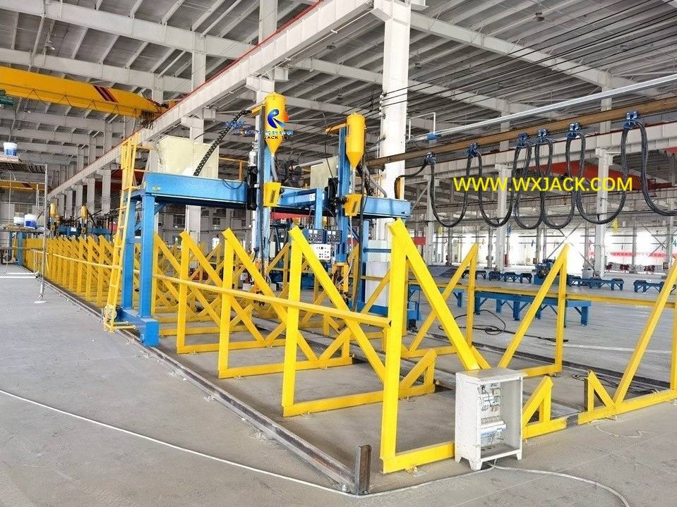 Máquina de soldadura de pórtico de viga de Viajes H de Marco LHA