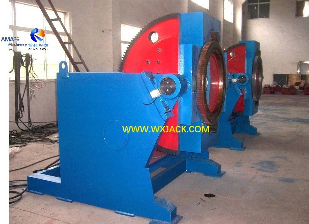 Levantamiento de la mesa doble de servicio pesado y rotación Posicionador de soldadura grande