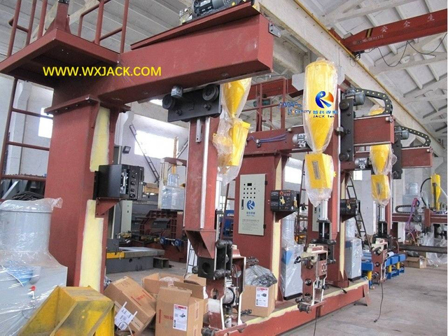 Máquina de soldadura de arco de arco sumergido de haz de H de haz de H Viga LHC
